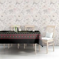Turtle Through The Snow Christmas Tablecloth - Wonder Print Shop