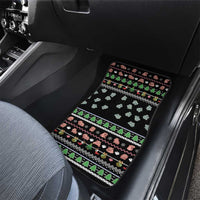 Christmas Become Ungovernable Moo Deng Car Mats Humor Cute Baby Hippo Joke - Wonder Print Shop