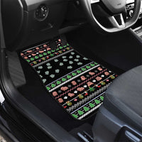 Christmas Become Ungovernable Moo Deng Car Mats Humor Cute Baby Hippo Joke - Wonder Print Shop