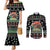 Christmas Become Ungovernable Moo Deng Couples Matching Mermaid Dress and Long Sleeve Button Shirt Humor Cute Baby Hippo Joke