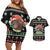 Christmas Become Ungovernable Moo Deng Couples Matching Off Shoulder Short Dress and Hawaiian Shirt Humor Cute Baby Hippo Joke - Wonder Print Shop
