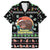 Christmas Become Ungovernable Moo Deng Family Matching Off The Shoulder Long Sleeve Dress and Hawaiian Shirt Humor Cute Baby Hippo Joke - Wonder Print Shop
