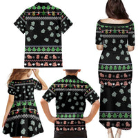 Christmas Become Ungovernable Moo Deng Family Matching Puletasi and Hawaiian Shirt Humor Cute Baby Hippo Joke - Wonder Print Shop
