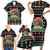Christmas Become Ungovernable Moo Deng Family Matching Short Sleeve Bodycon Dress and Hawaiian Shirt Humor Cute Baby Hippo Joke - Wonder Print Shop