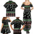 Christmas Become Ungovernable Moo Deng Family Matching Summer Maxi Dress and Hawaiian Shirt Humor Cute Baby Hippo Joke - Wonder Print Shop