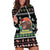Christmas Become Ungovernable Moo Deng Hoodie Dress Humor Cute Baby Hippo Joke - Wonder Print Shop