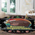 Christmas Become Ungovernable Moo Deng Round Carpet Humor Cute Baby Hippo Joke