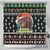 Christmas Become Ungovernable Moo Deng Shower Curtain Humor Cute Baby Hippo Joke