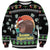Christmas Become Ungovernable Moo Deng Sweatshirt Humor Cute Baby Hippo Joke - Wonder Print Shop