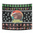 Christmas Become Ungovernable Moo Deng Tapestry Humor Cute Baby Hippo Joke - Wonder Print Shop