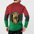 Personalized Pan African Panther Button Sweatshirt All Power To The People