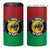 Personalized Pan African Panther 4 in 1 Can Cooler Tumbler All Power To The People