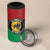 Personalized Pan African Panther 4 in 1 Can Cooler Tumbler All Power To The People