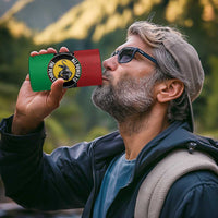 Personalized Pan African Panther 4 in 1 Can Cooler Tumbler All Power To The People