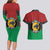 Personalized Pan African Panther Couples Matching Long Sleeve Bodycon Dress and Hawaiian Shirt All Power To The People