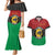 Personalized Pan African Panther Couples Matching Mermaid Dress and Hawaiian Shirt All Power To The People
