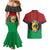 Personalized Pan African Panther Couples Matching Mermaid Dress and Hawaiian Shirt All Power To The People