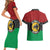 Personalized Pan African Panther Couples Matching Short Sleeve Bodycon Dress and Hawaiian Shirt All Power To The People