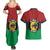 Personalized Pan African Panther Couples Matching Summer Maxi Dress and Hawaiian Shirt All Power To The People