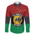 Personalized Pan African Panther Family Matching Long Sleeve Bodycon Dress and Hawaiian Shirt All Power To The People