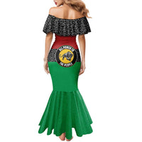 Personalized Pan African Panther Family Matching Mermaid Dress and Hawaiian Shirt All Power To The People