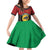 Personalized Pan African Panther Family Matching Off Shoulder Short Dress and Hawaiian Shirt All Power To The People
