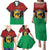 Personalized Pan African Panther Family Matching Puletasi and Hawaiian Shirt All Power To The People