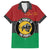 Personalized Pan African Panther Family Matching Short Sleeve Bodycon Dress and Hawaiian Shirt All Power To The People