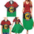 Personalized Pan African Panther Family Matching Summer Maxi Dress and Hawaiian Shirt All Power To The People
