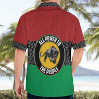 Personalized Pan African Panther Hawaiian Shirt All Power To The People