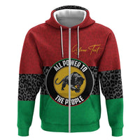 Personalized Pan African Panther Hoodie All Power To The People