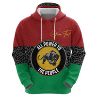Personalized Pan African Panther Hoodie All Power To The People
