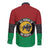 Personalized Pan African Panther Long Sleeve Button Shirt All Power To The People