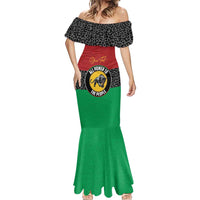 Personalized Pan African Panther Mermaid Dress All Power To The People