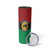 Personalized Pan African Panther Skinny Tumbler All Power To The People