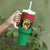 Personalized Pan African Panther Tumbler With Handle All Power To The People
