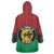 Personalized Pan African Panther Wearable Blanket Hoodie All Power To The People