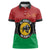 Personalized Pan African Panther Women Polo Shirt All Power To The People