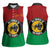 Personalized Pan African Panther Women Sleeveless Polo Shirt All Power To The People