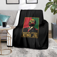 Martin Luther King Jr Blanket Retro Style