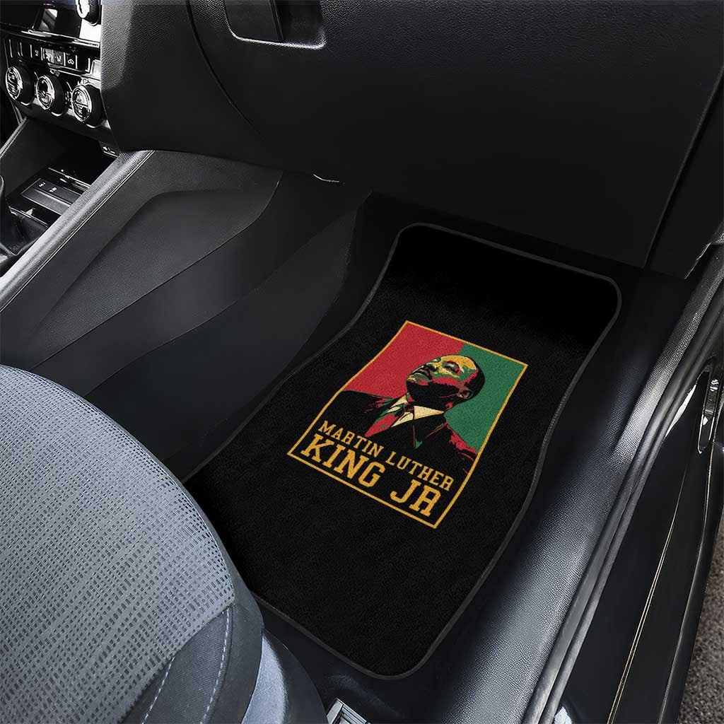 Martin Luther King Jr Car Mats Retro Style