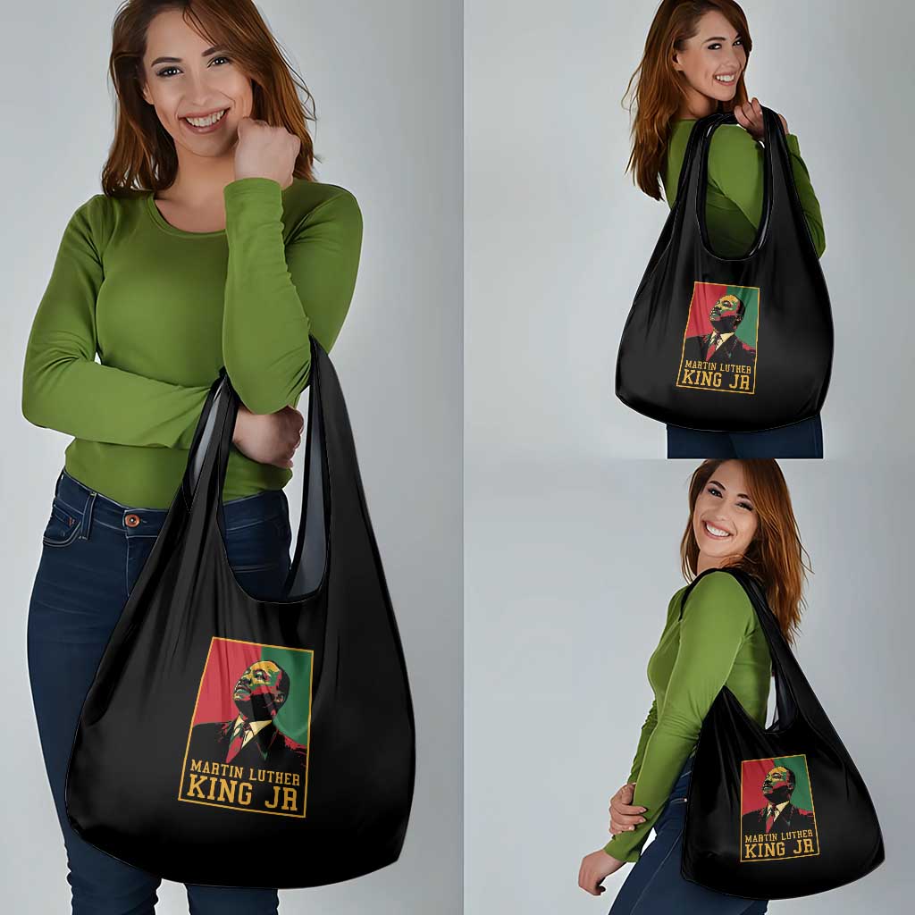 Martin Luther King Jr Grocery Bag Retro Style