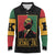 Martin Luther King Jr Long Sleeve Polo Shirt Retro Style