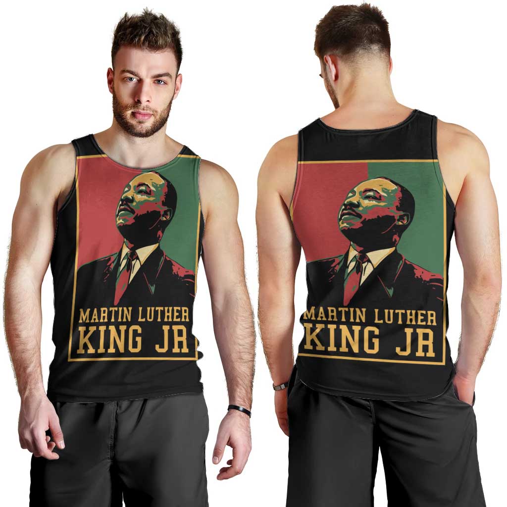 Martin Luther King Jr Men Tank Top Retro Style