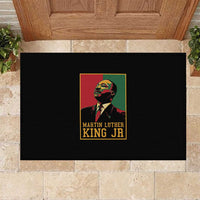 Martin Luther King Jr Rubber Doormat Retro Style