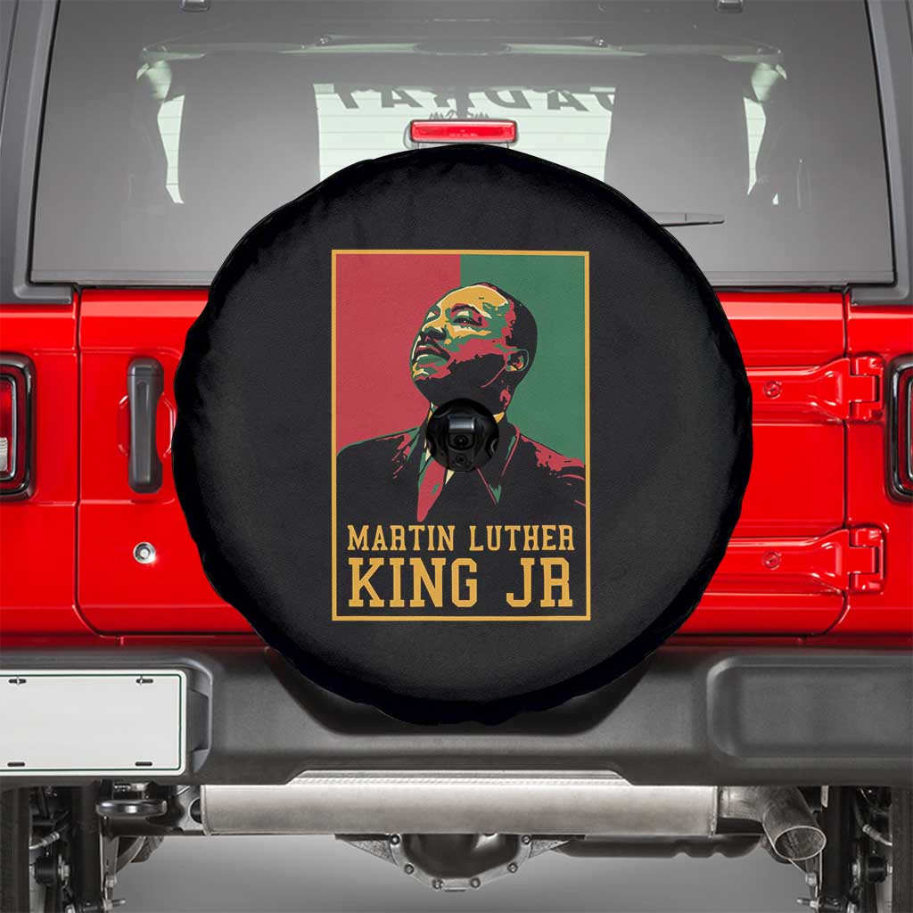 Martin Luther King Jr Spare Tire Cover Retro Style