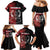 Polish Hussars Polska Family Matching Mermaid Dress and Hawaiian Shirt Poland Coat of Arms