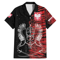 Polish Hussars Polska Family Matching Mermaid Dress and Hawaiian Shirt Poland Coat of Arms