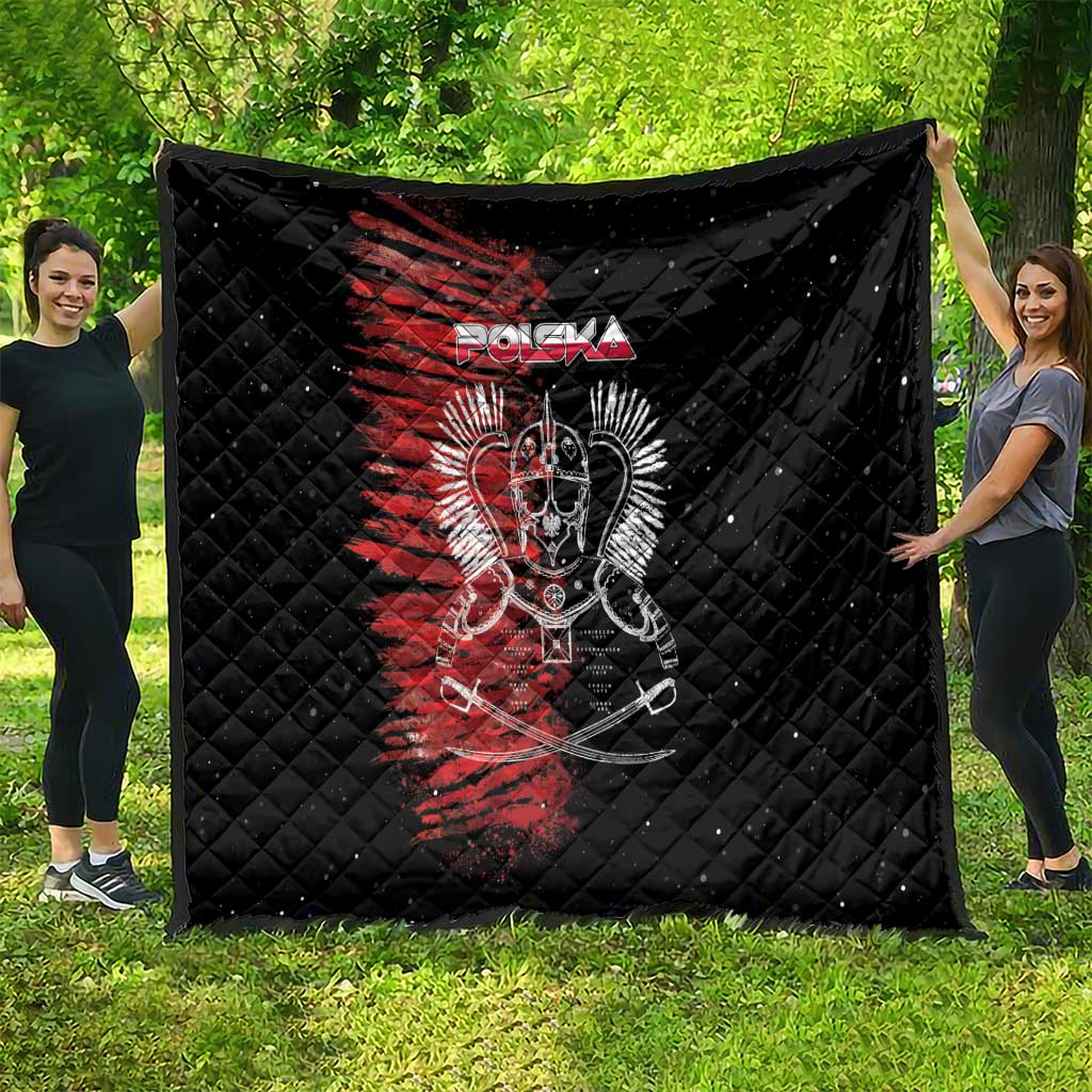 Polish Hussars Polska Quilt Poland Coat of Arms
