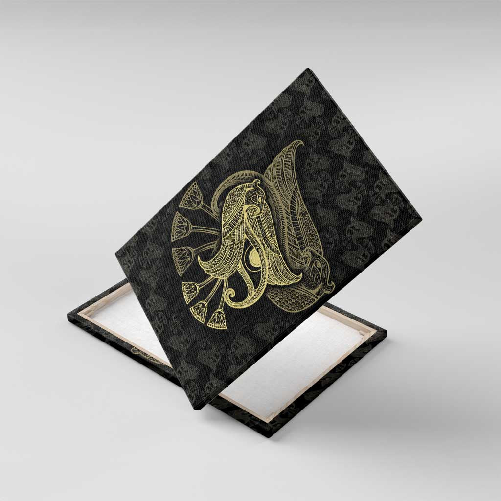 African Canvas Wall Art Horus Eyes Egyptian God